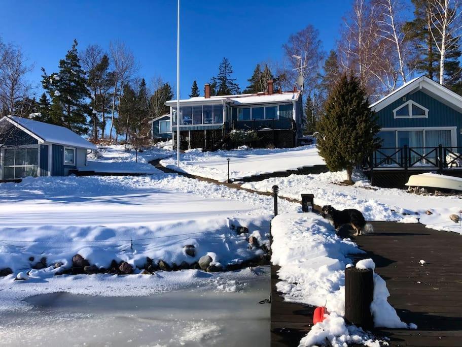 Sjoestuga/Gaesthus I Skaergarden. Åkersberga Eksteriør billede