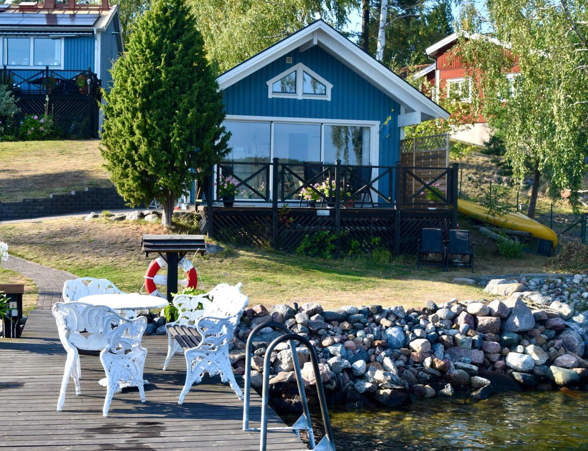 Sjoestuga/Gaesthus I Skaergarden. Åkersberga Eksteriør billede